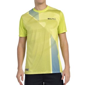 Kort�rmet T-shirt til M�nd Bullpadel Brumo Gul Padel