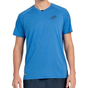Kort�rmet T-shirt til M�nd Bullpadel Badan Indigo Padel