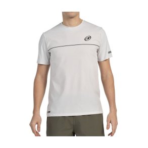 Kort�rmet T-shirt til M�nd Bullpadel Monda Hvid Padel