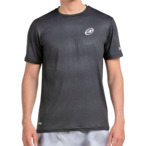 Kort�rmet T-shirt til M�nd Bullpadel Mofero Sort Padel