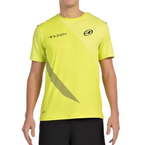 Kort�rmet T-shirt til M�nd Bullpadel Paquito 25V Gul Padel