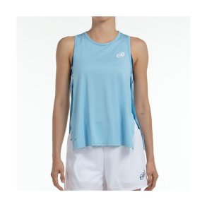 Kort�rmet T-shirt til M�nd Bullpadel Duranta Bl� Padel