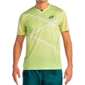 Kort�rmet T-shirt til M�nd Bullpadel Ladra 059 Gul Padel