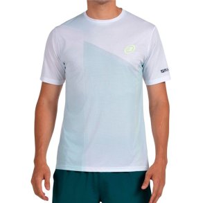Kort�rmet T-shirt til M�nd Bullpadel Lagar 012 Hvid