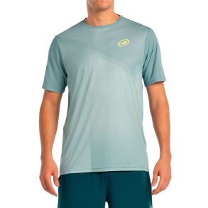 Kort�rmet T-shirt til M�nd Bullpadel Lagar 048 Himmelbl� Padel