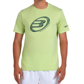 Kort�rmet T-shirt til M�nd Bullpadel Lande 159 Limegr�n Padel