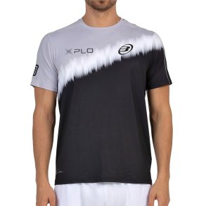 Kort�rmet T-shirt til M�nd Bullpadel Dinenno 25I 005 Sort Padel
