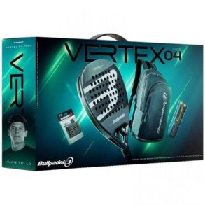 Padel bat Bullpadel Vertex 04 Comfort Pro Line 2026 Sort Kulfiber