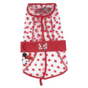 Hund regnfrakke Minnie Mouse Rd M