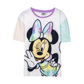 Brne Kortrmet T-shirt Minnie Mouse Mrk grn Multifarvet
