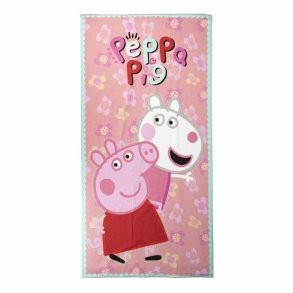 Strandhndklde Peppa Pig Pink 70 x 140 cm Mikrofiber