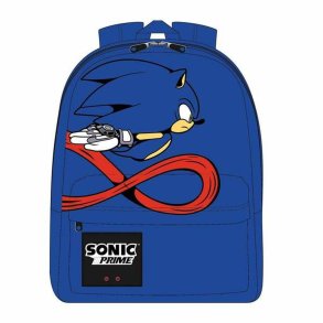Skoletaske Sonic Blue