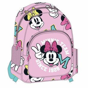 Skoletaske Minnie Mouse Fuchsia 32 x 15 x 42 cm