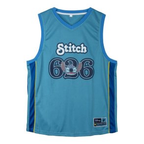 Basketballstr�je Stitch Bl� Unisex