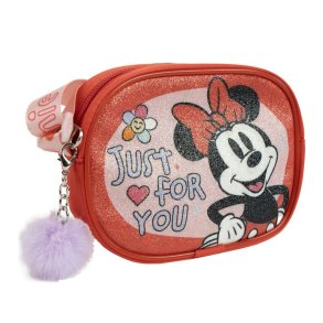 Skuldertaske Minnie Mouse Rd 14,5 x 10,5 x 4,0 cm