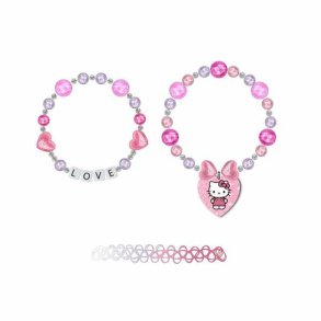 Armbnd Pige Hello Kitty Fuchsia 3 Dele