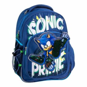 Skoletaske Sonic Mrkebl