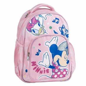 Skoletaske Minnie Mouse Pink