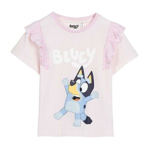 Brne Kortrmet T-shirt Bluey Lyserd
