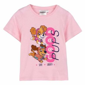 Brne Kortrmet T-shirt The Paw Patrol Hvid