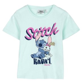 Brne Kortrmet T-shirt Stitch Turkisbl