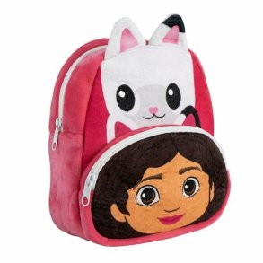 Skoletaske Gabby's Dollhouse Pink 18 x 22 x 4 cm