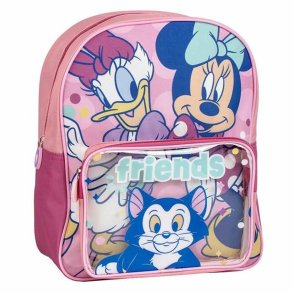 Skoletaske Minnie Mouse Pink
