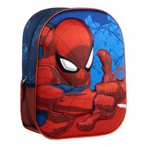 3D Skoletaske Spider-Man Bl 25,0 x 31,0 x 10,0 cm