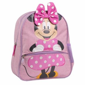 Skoletaske Minnie Mouse Pink