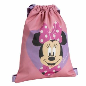 Rygsk med Snore Minnie Mouse Pink 27 x 33 cm