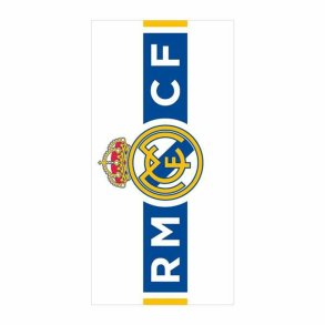 Strandh�ndkl�de Real Madrid C.F. Hvid 70 x 140 cm