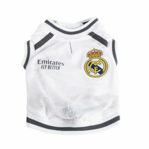 Brne Kortrmet T-shirt Real Madrid C.F. Hvid