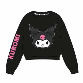 Sweatshirt uden htte til piger Hello Kitty Sort