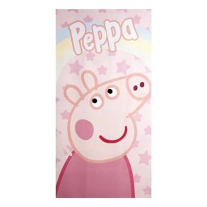 Strandh�ndkl�de Peppa Pig Lyser�d 70 x 140 cm