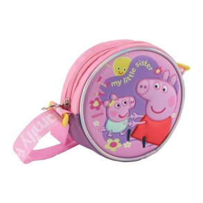 Skuldertaske Peppa Pig Pink 13 x 13 x 4 cm