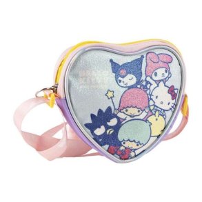 Skuldertaske Hello Kitty Lysebl� 15 x 14 x 4 cm