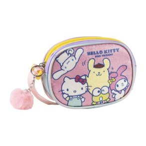 Skuldertaske Hello Kitty Pink 14,5 x 10,5 x 4 cm