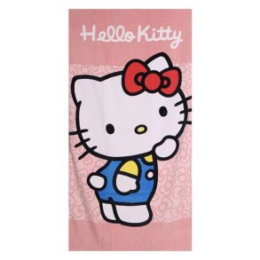 Strandh�ndkl�de Hello Kitty Pink 70 x 140 cm