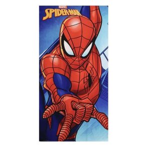 Strandh�ndkl�de Spider-Man Bl� 70 x 140 cm