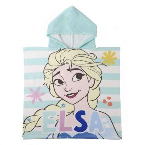 Poncho-h�ndkl�de med H�tte Frozen 55 x 77 cm