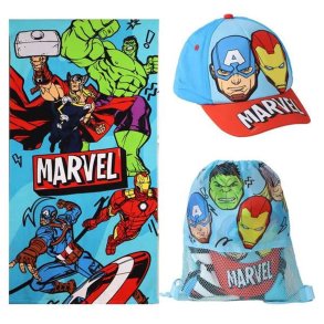 Strandh�ndkl�de The Avengers 70 x 140 cm (3 Dele)