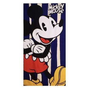 Mikrofiberh�ndkl�de Mickey Mouse 90 x 180 x 1 cm