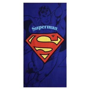 Mikrofiberh�ndkl�de Superman 90 x 180 x 1 cm
