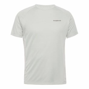Kortrmet T-shirt til Mnd Trangoworld Couvet Hvid