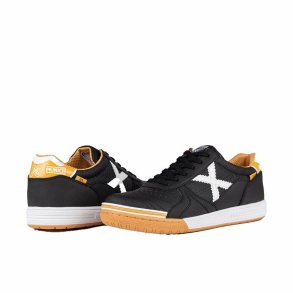 Indendrs fodboldstvler til voksne Munich G-3 Profit Casual 411 Sort