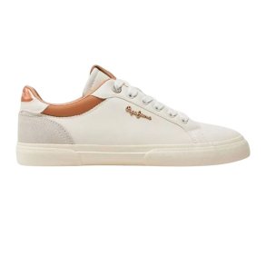 Kvinde Casual Sneakers Pepe Jeans Kenton Court Lys brun