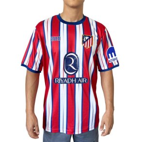 Kort�rmet fodboldtr�je til m�nd Atl�tico Madrid Official Home Jersey 24/25