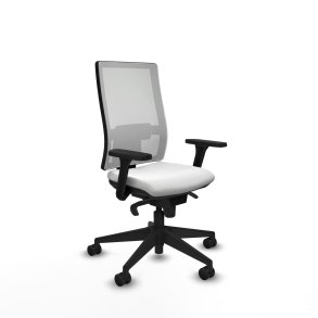 Kontorstol Piqueras y Crespo 3D066N0 Hvid