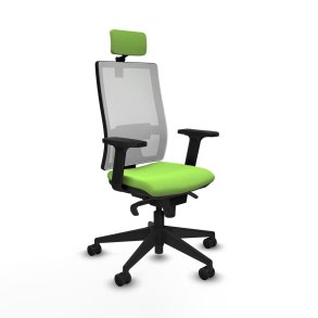 Kontorstol med hovedgrde Piqueras y Crespo 2D066N2 Pistacie