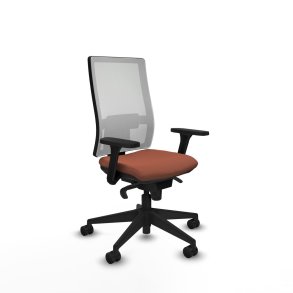 Kontorstol Piqueras y Crespo 3D066N0 Hvid Brun